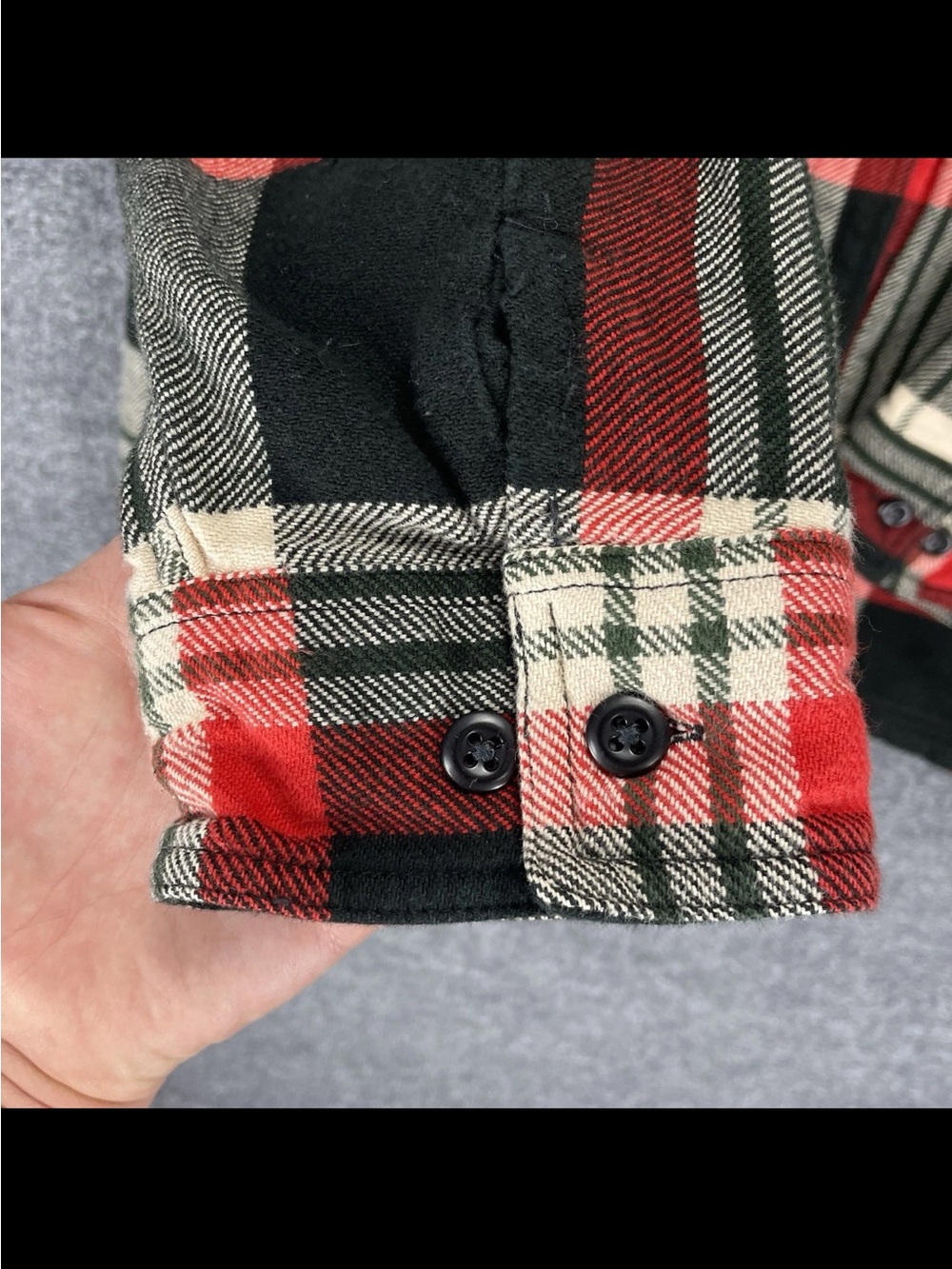 Filson Womens XXL Flannel Shirt Jacket Plaid Button Up Tartan Red Cotton Shacket - Picture 8 of 12